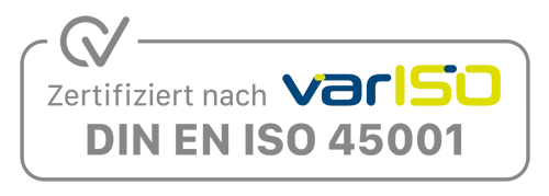 ISO Siegel 45001 - Janisch Dienstleistungen